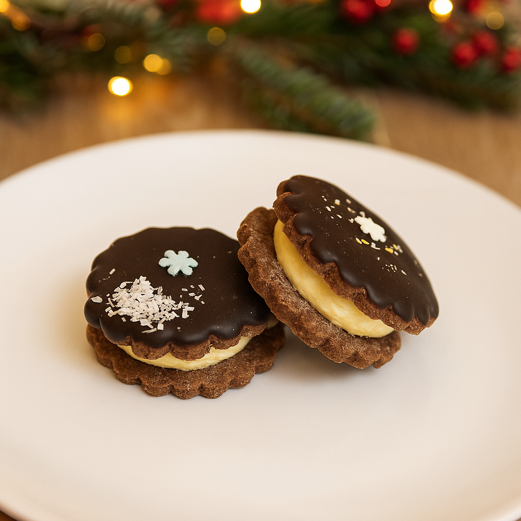 Weihnachtskekse mit Buttercreme