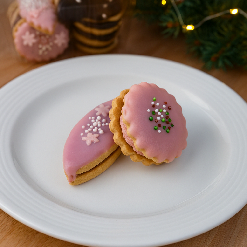 Weihnachtskekse mit Buttercreme