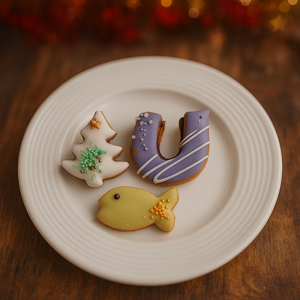 Weihnachtskekse mit Buttercreme